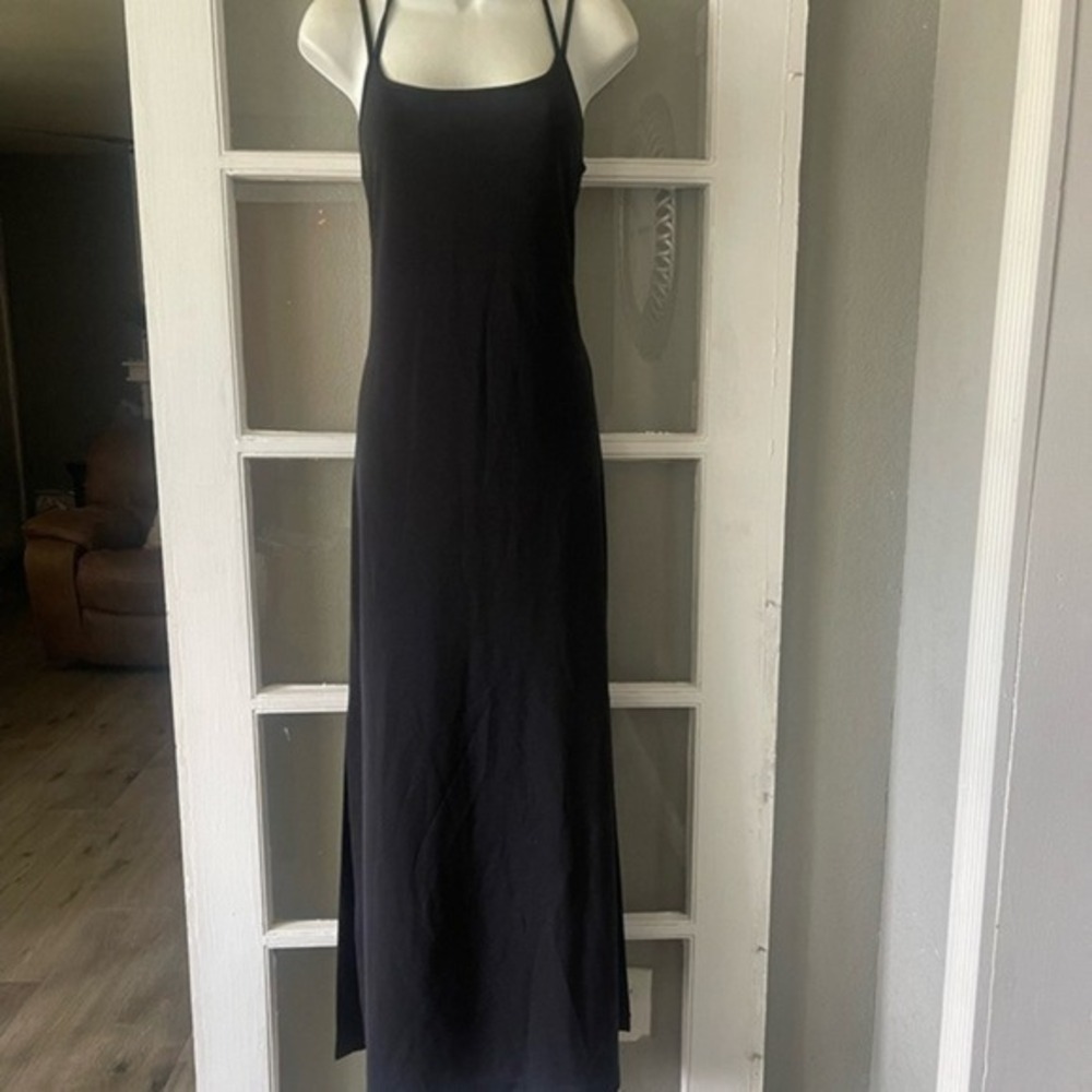 Boston Proper Black Maxi Dress